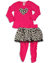 Me Me Me by Lipstik - Little Girls Long Sleeve Pant Set Asst Fabrics