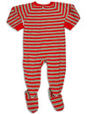 Sara's Prints - Little Boys Long Sleeve Footed Coverall