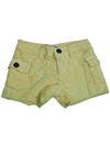 Ave.blu - Little Girls' Corduroy Cargo Short with Frayed Hem