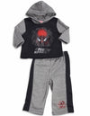 Spiderman - Baby Boys 2 Piece Spiderman Hoodie Fleece Pant Set