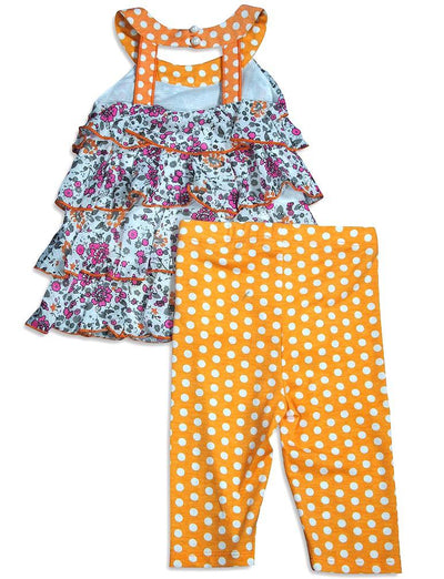 Baby Sara Infant Baby Girl Sleeveless Pant Sets - Asst Fabrics Styles Colors, 30673