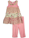 Baby Sara Toddler & Girls Tank Pant Sets - Assorted Fabrics Styles Colors, 30682