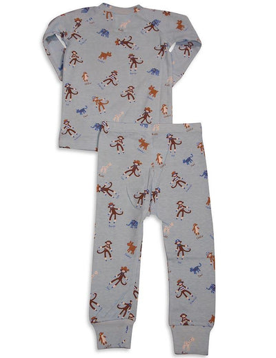 Sweet Potato Baby Infant Boys Long Sleeve Cotton Pajama Sets, 30931