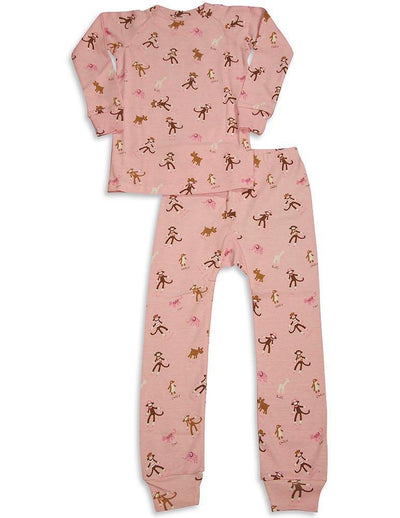 Sweet Potato Toddler & Girls Long Sleeve Cotton Pajama Sets- 11 Prints Available, 30943