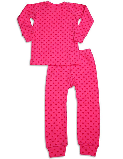 Sweet Potato Toddler & Girls Long Sleeve Cotton Pajama Sets- 11 Prints Available, 30943