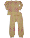 Sweet Potato Toddler & Girls Long Sleeve Cotton Pajama Sets- 11 Prints Available, 30943