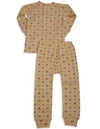 Sweet Potato Toddler & Girls Long Sleeve Cotton Pajama Sets- 11 Prints Available, 30943