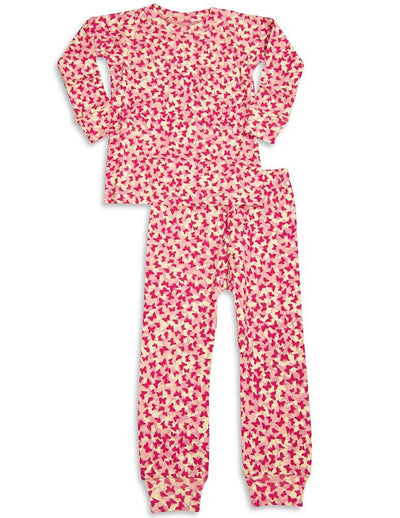 Sweet Potato Toddler & Girls Long Sleeve Cotton Pajama Sets- 11 Prints Available, 30943