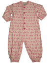 New Potatoes - Baby Girls Long Sleeve Cotton Coverall - 9 Fun Patterns - 30 Day Guarantee