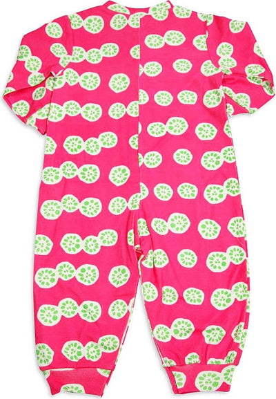 New Potato Baby Infant Girls Long Sleeve Cotton Coverall - 9 Fun Prints Availabl, 30944