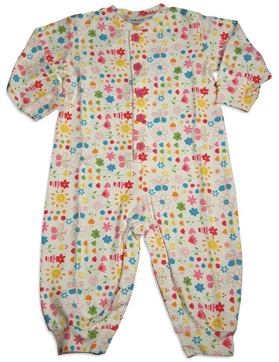 New Potato Baby Infant Girls Long Sleeve Cotton Coverall - 9 Fun Prints Availabl, 30944