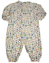 New Potato Baby Infant Boys Long Sleeve Cotton Coverall - 4 Fun Prints Available, 30959