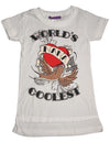 Purple Orchid - Big Girls' Short Sleeve T-Shirt