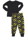 Baby Infant Boys Batman Long Sleeve Cotton 2 Piece Pajamas Set, 31432