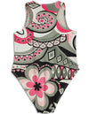 Flowers by Zoe Girls One Piece Swimsuit Bathing Suit Swimwear Sizes 4 - 8, 31486