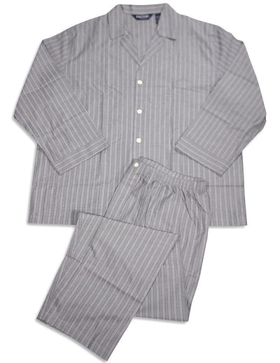 Knothe Lux - Big Mens Long Sleeve Pajamas