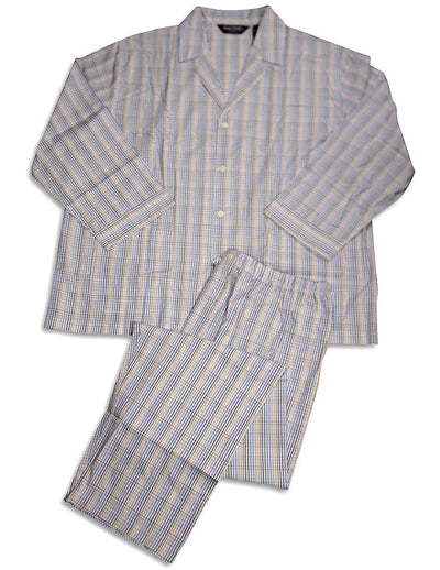 Knothe Lux - Big Mens Long Sleeve Pajamas