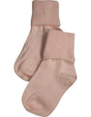 Tic Tac Toe - Little Girls' Turn Cuff Socks