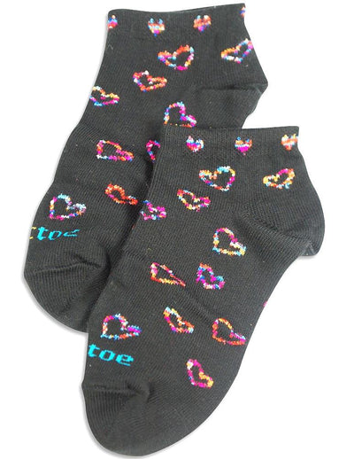 Tic Tac Toe Girls Ankle Socks