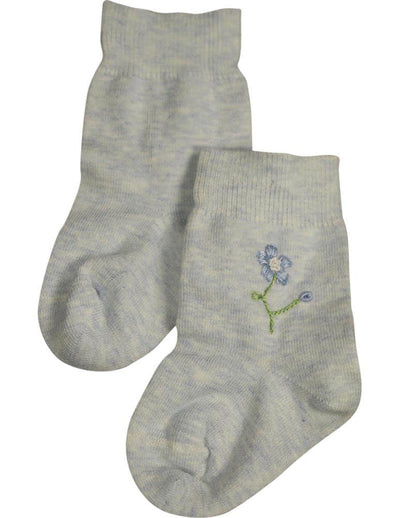 Tic Tac Toe - Little Girls' Striped Ankle Sock