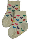 Tic Tac Toe - Little Girls' Striped Ankle Sock