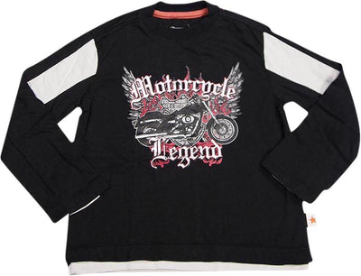 Wild Mango - Little Boys Long Sleeve Tee Shirt