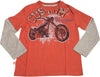 Wild Mango Boys Sizes 4 - 10 Long Sleeve Cotton Fashion T-Shirt Tee Shirt Top, 32057