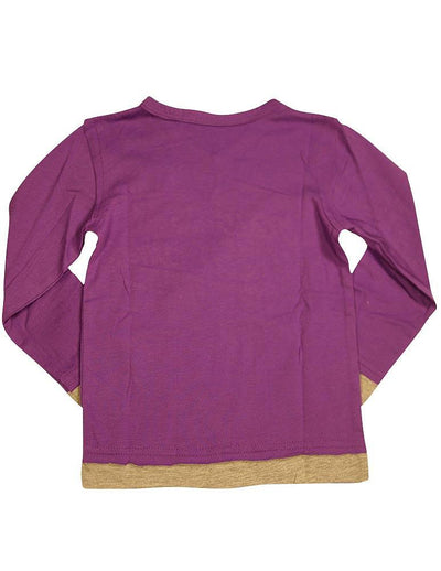 Wild Mango Toddler and Girls Long Sleeve Cotton Fashion T-Shirt Tee Shirt Top, 32095