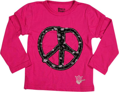 Wild Mango Toddler and Girls Long Sleeve Cotton Fashion T-Shirt Tee Shirt Top, 32095