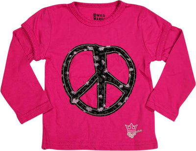 Wild Mango Toddler and Girls Long Sleeve Cotton Fashion T-Shirt Tee Shirt Top, 32095