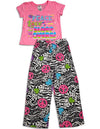 Komar Kids - Little Girls' Short Sleeve Frog Pajamas