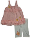 Baby Sara Toddler & Girls Tank Short Sets - Assorted Fabrics Styles Colors, 32262