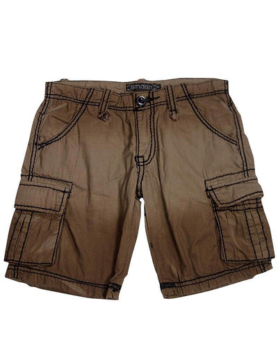 Smash for Toddler and Boys 4 - 14 - 100% Cotton Cargo Shorts - 30 Day Guarantee, 32276