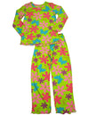 Sara's Prints Girls 2 Piece Long Sleeve Sleepwear Pajama Set - Flame Resistant, 20009