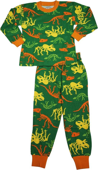 Sara's Prints - Little Boys Long Sleeve Pajamas