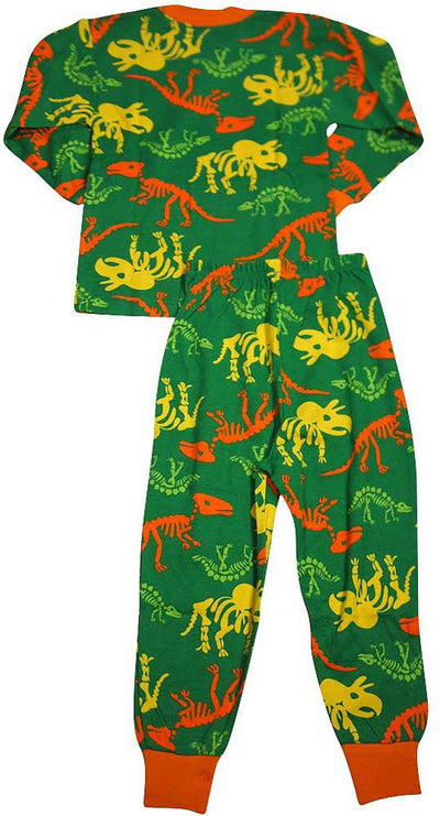 Sara's Prints Boys Girls Unisex Kids Long Sleeve 2 Piece Pajama Set, 32831