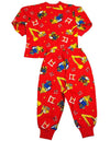 Sara's Prints Boys Girls Unisex Kids Long Sleeve 2 Piece Pajama Set, 32831