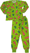 Sara's Prints Boys Girls Unisex Kids Long Sleeve 2 Piece Pajama Set, 32831