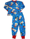 Sara's Prints Boys Girls Unisex Kids Long Sleeve 2 Piece Pajama Set, 32831