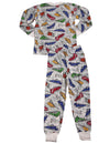 Sara's Prints Boys Girls Unisex Kids Long Sleeve 2 Piece Pajama Set, 32831