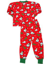 Sara's Prints Boys Girls Unisex Kids Long Sleeve 2 Piece Pajama Set, 32831