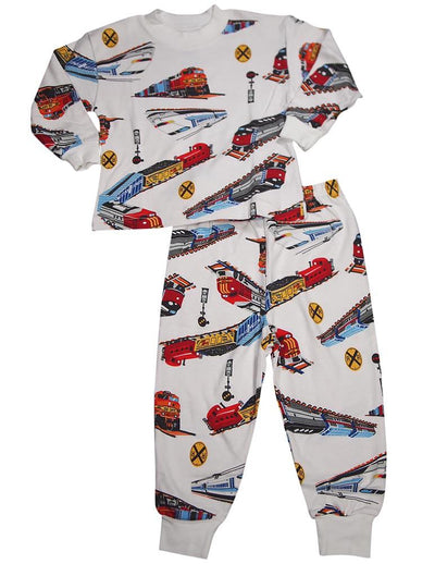 Sara's Prints - Baby Boys Long Sleeve Pajamas