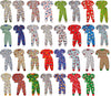 Sara's Prints Boys Girls Unisex Kids Long Sleeve 2 Piece Pajama Set, 32831