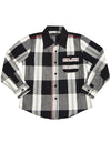 Smash Boys Sizes 4 - 14 Western Style Long Sleeve Button or Snap Down Shirt Top, 32947