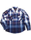 Smash - Little Boys Long Sleeve Western Inspired Shirt - 14 Color Combinations