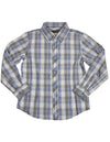 Smash - Little Boys Long Sleeve Western Inspired Shirt - 14 Color Combinations