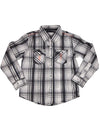 Smash - Little Boys Long Sleeve Western Inspired Shirt - 14 Color Combinations