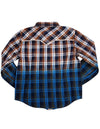 Smash Boys Sizes 4 - 14 Western Style Long Sleeve Button or Snap Down Shirt Top, 32947