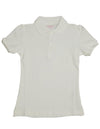 French Toast Girls' Short Sleeve Stretch Pique Polo