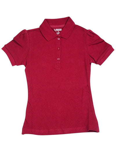 French Toast Girls' Short Sleeve Stretch Pique Polo